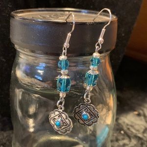 Handmade earrings with a southwestern flare!